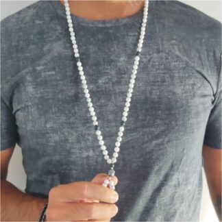 Collana "MALA" con pietre Aulite